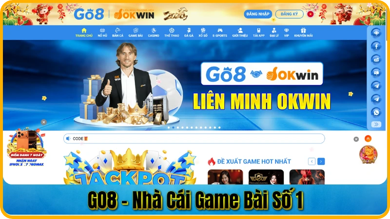 GO8 - giao diện game bài, baccarat, poker và các trò chơi đổi thưởng